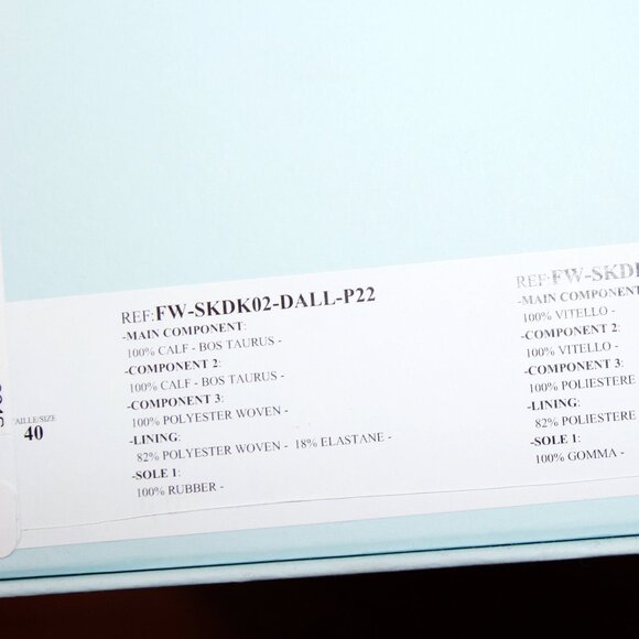 BNWT SS22 LANVIN CURB LACE UP SNEAKERS 40 - Picture 8 of 11